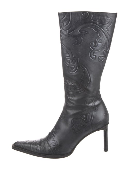 Gianni Bravo Leather Sock Boots