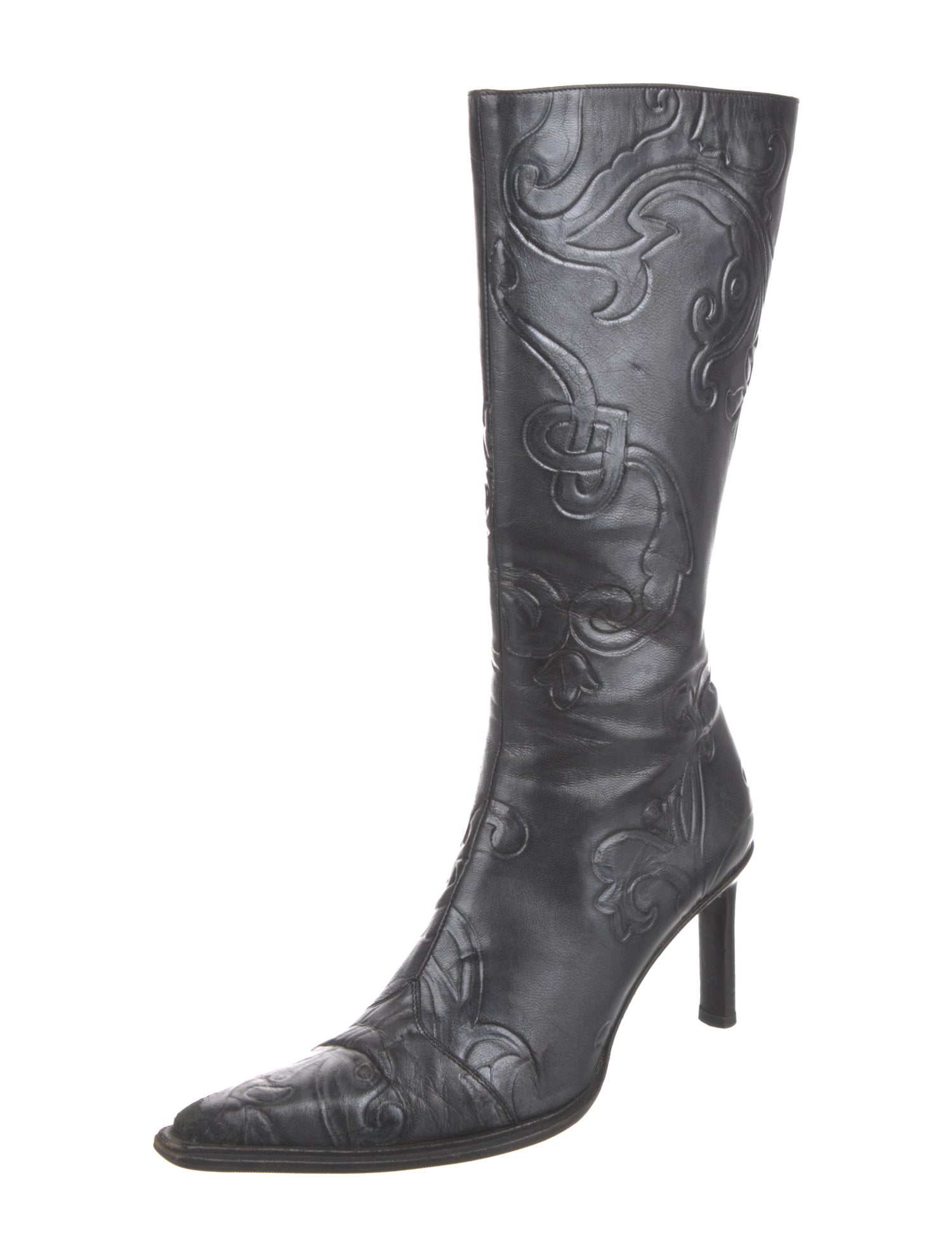 Gianni Bravo Leather Sock Boots