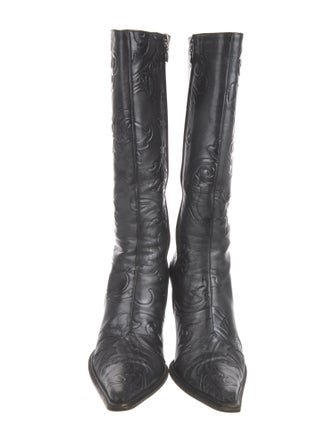 Gianni Bravo Leather Sock Boots