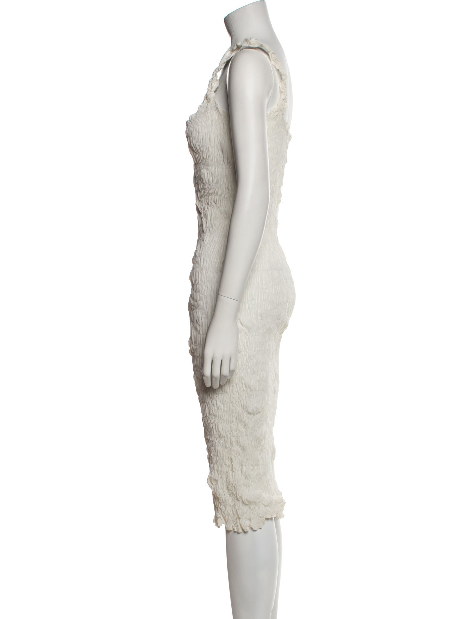 Gauntlett Cheng Nylon Midi Length Dress