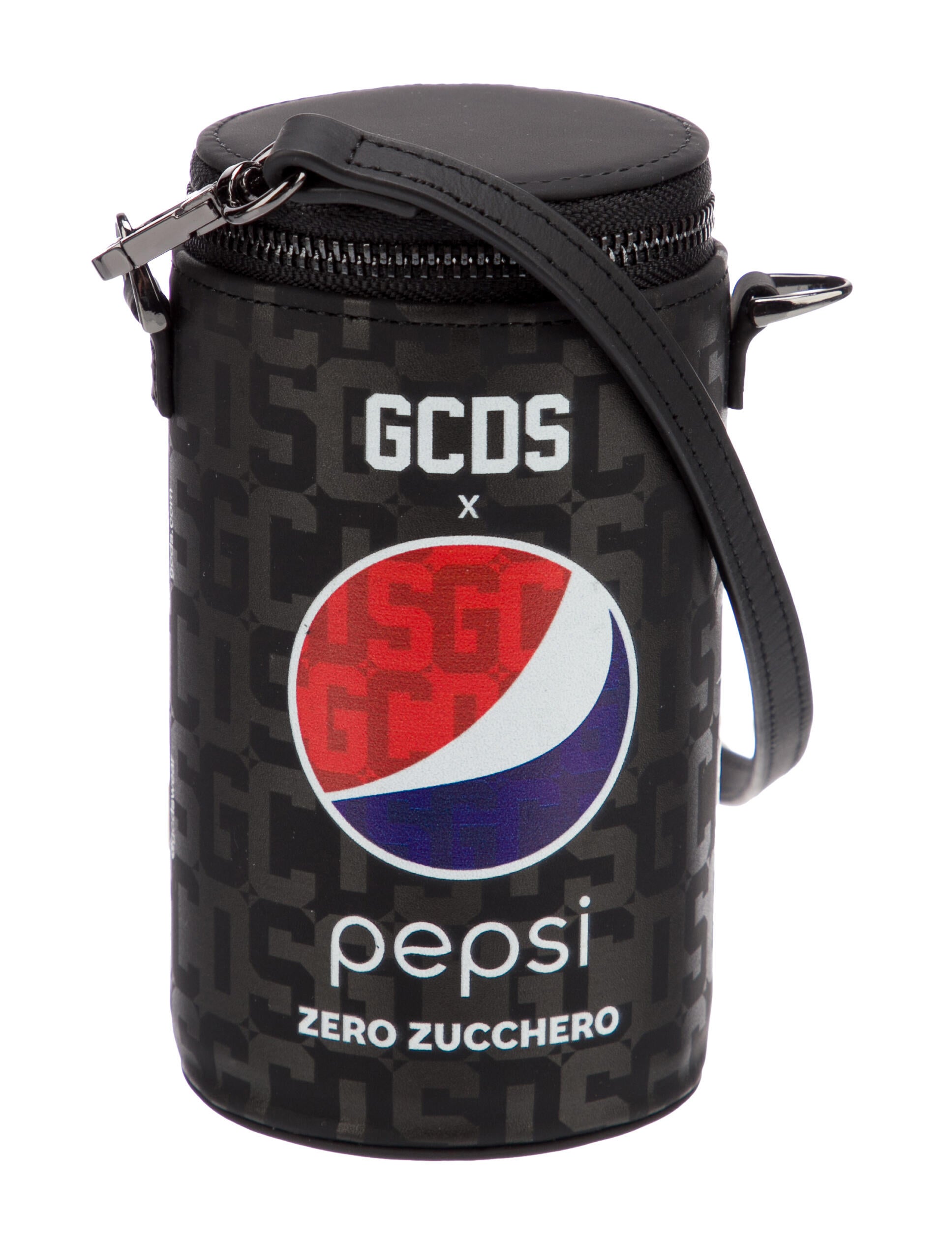 GCDS x PEPSI limited edition mini can-shaped bag - Black Crossbody