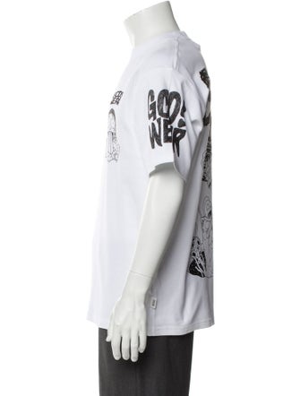 GCDS Graphic Print Crew Neck T-Shirt