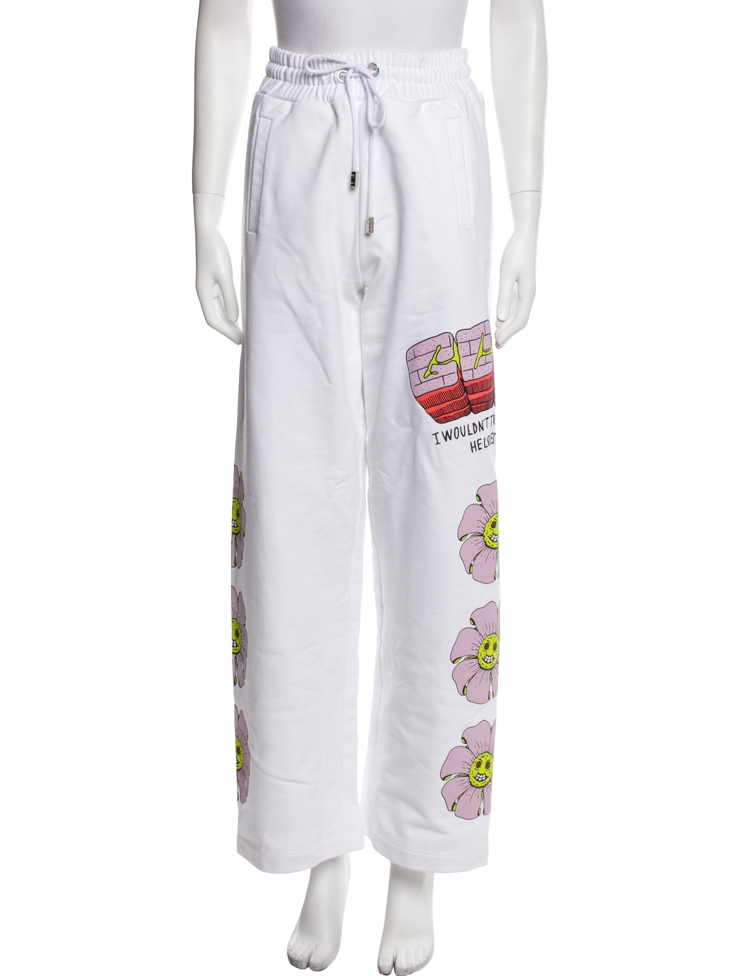 GCDS Graphic Print Sweatpants