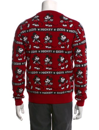 GCDS Printed Crew Neck Pullover