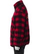 GCDS Plaid Print Puffer Coat