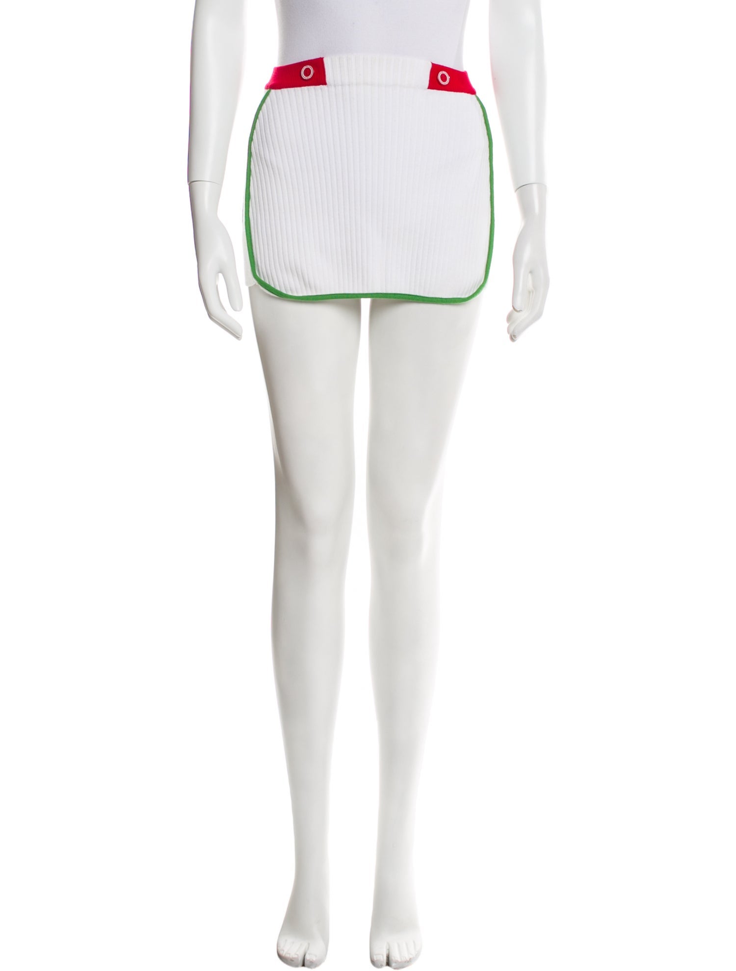 GCDS Animal Print Mini Skirt