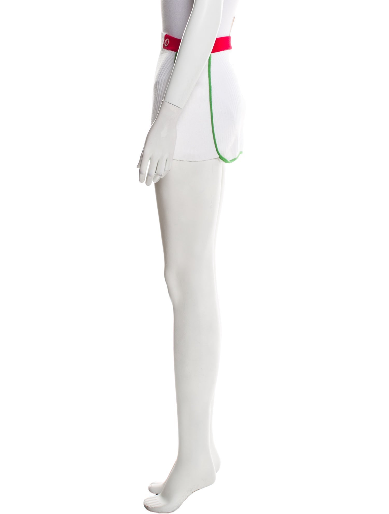 GCDS Animal Print Mini Skirt