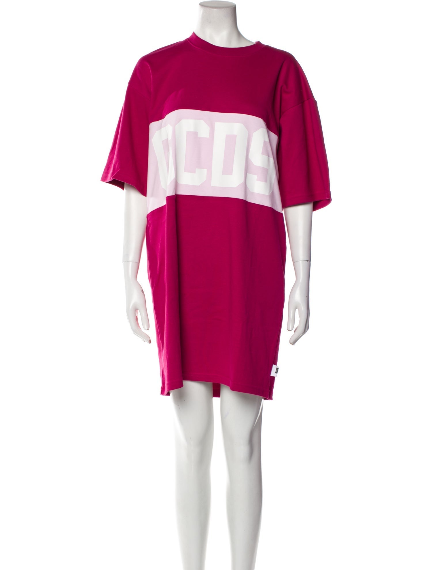 GCDS Colorblock Pattern Mini Dress w/ Tags