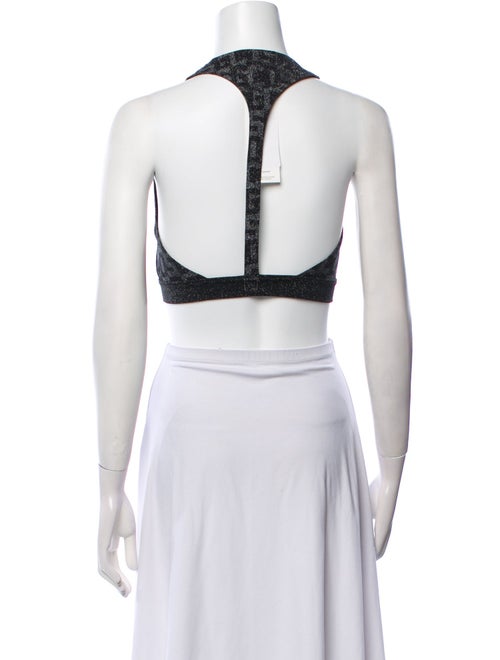 GCDS Halterneck Sleeveless Crop Top