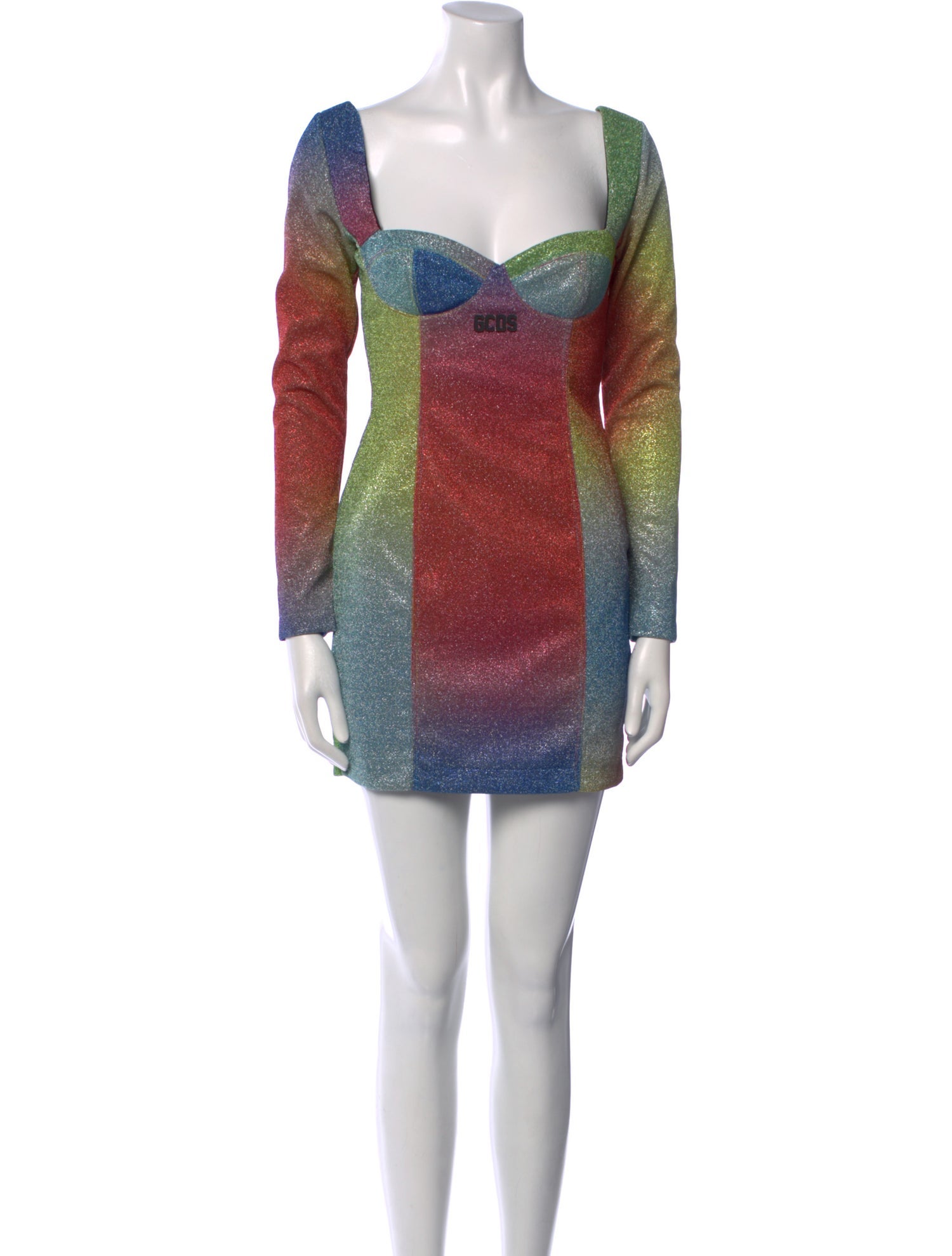 GCDS Printed Mini Dress