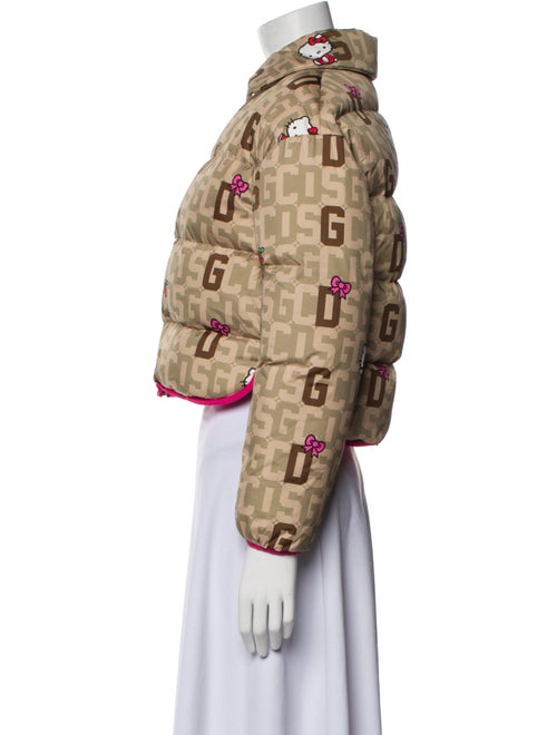 GCDS Down Printed Down Jacket