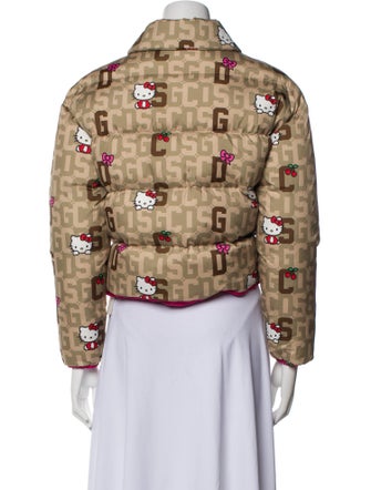 GCDS Down Printed Down Jacket