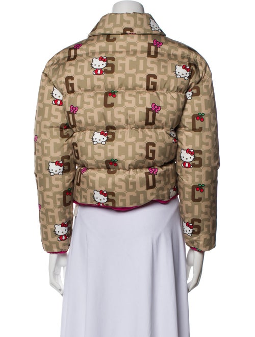 GCDS Down Printed Down Jacket