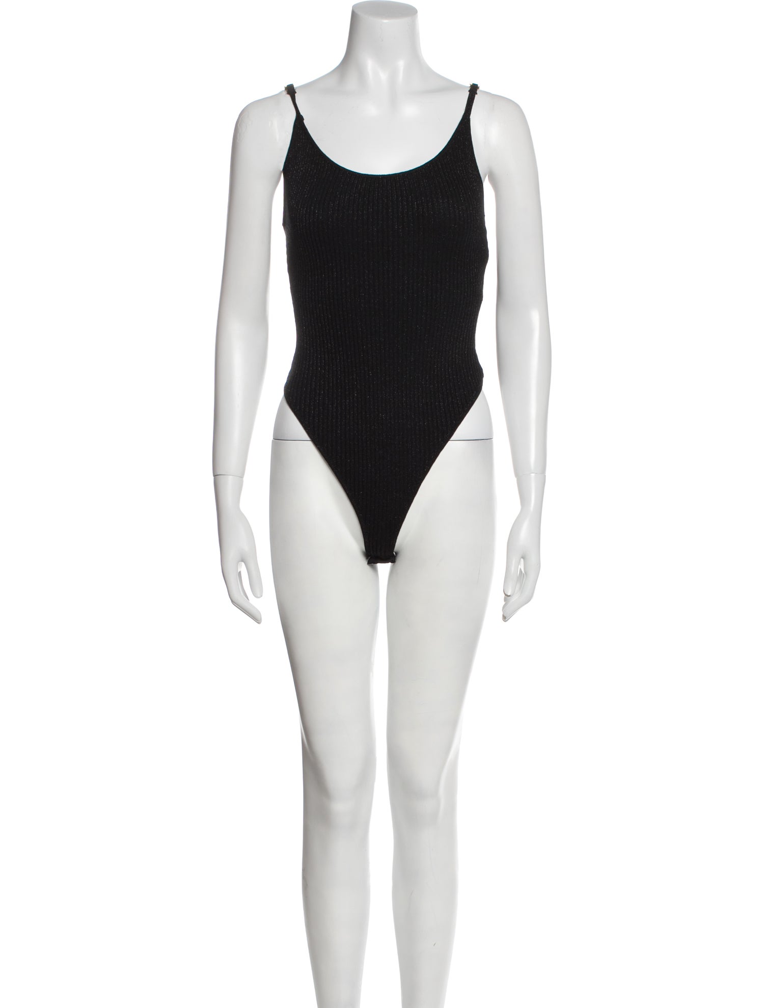 GCDS Scoop Neck Sleeveless Bodysuit