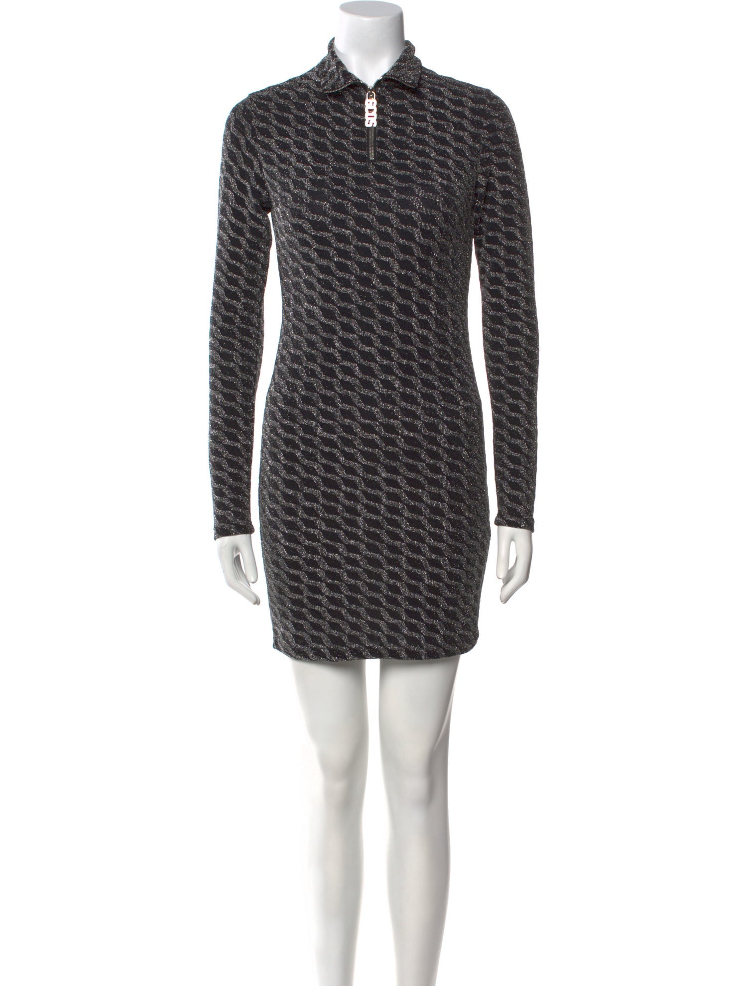 GCDS Printed Mini Dress