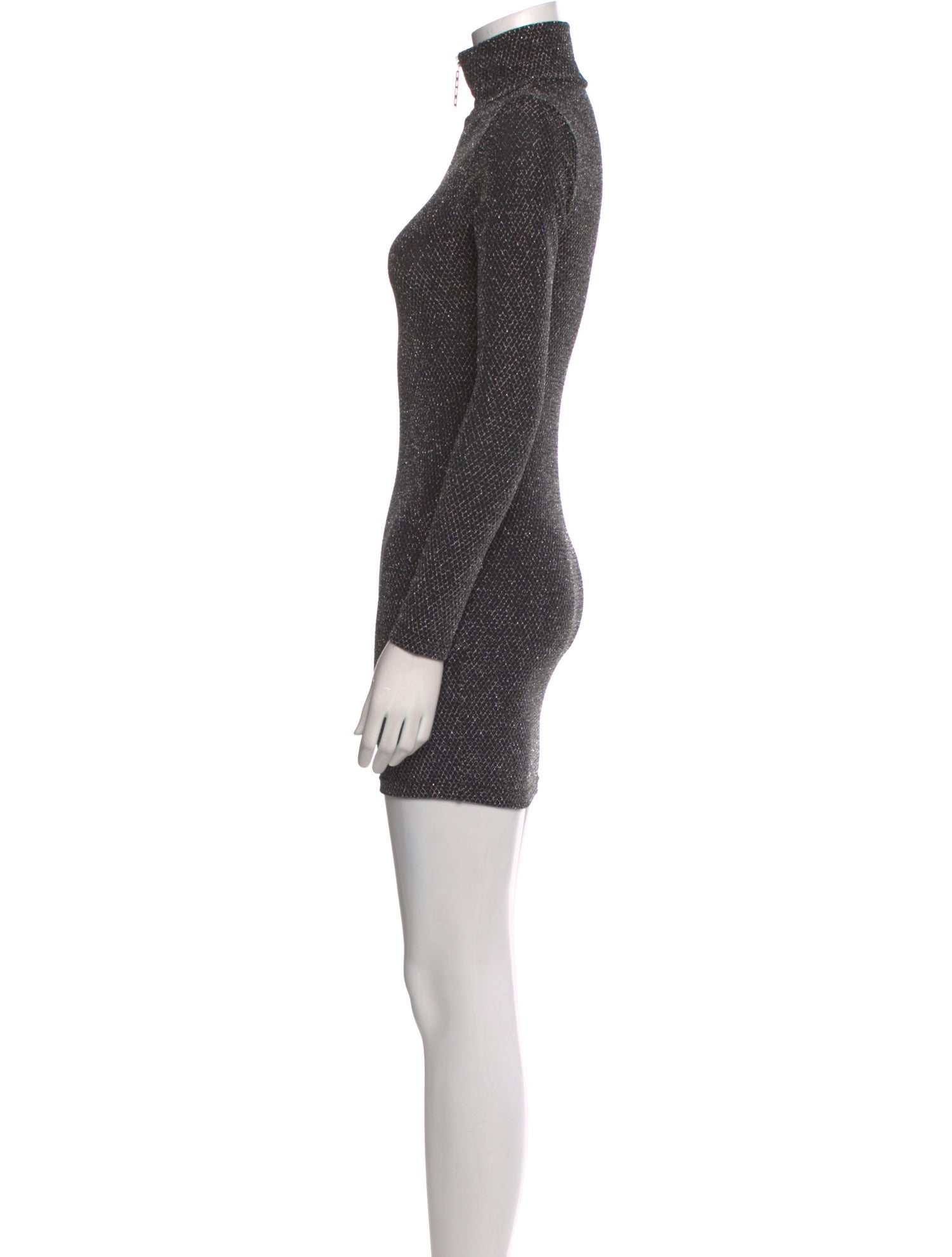 GCDS Turtleneck Mini Dress