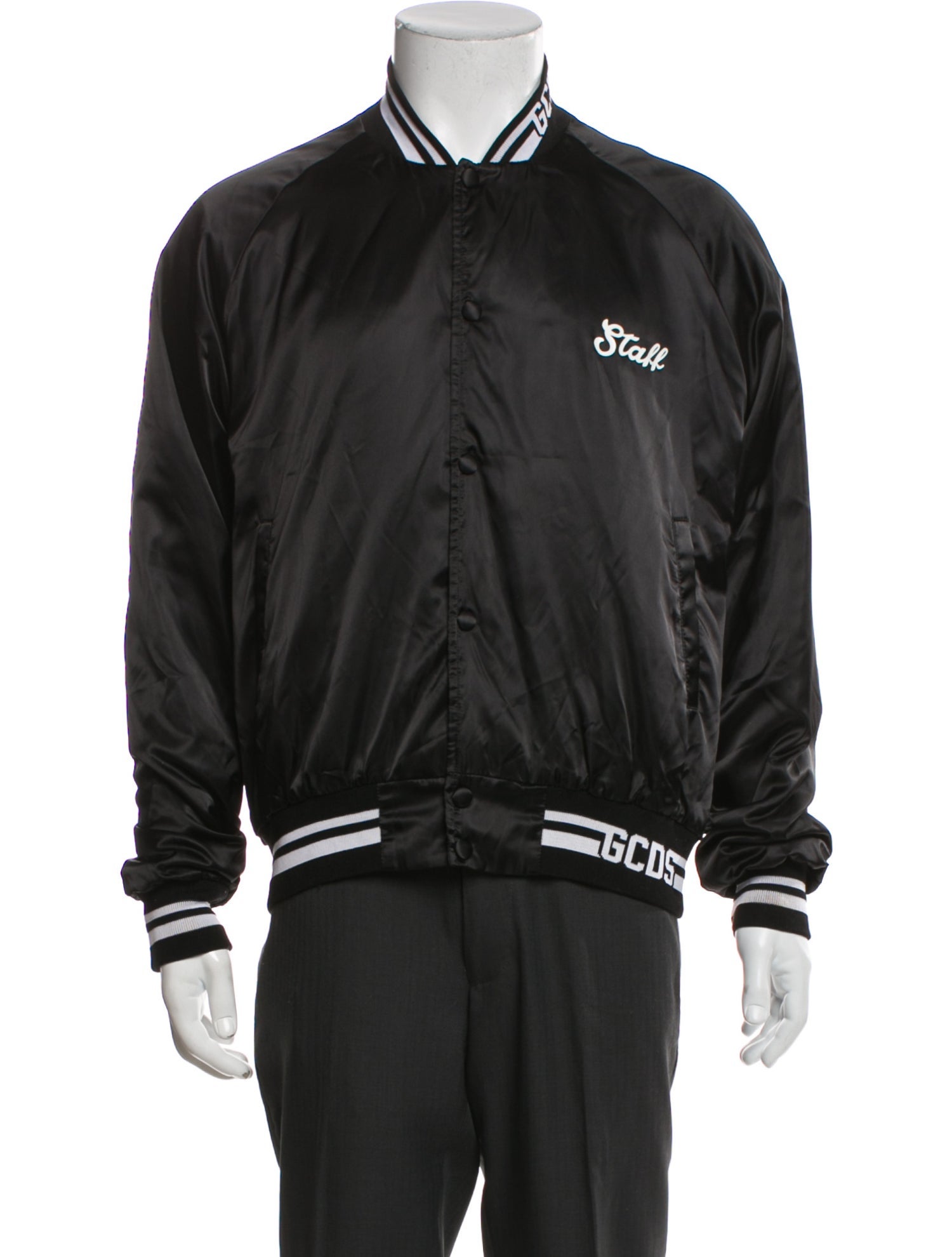 GCDS Graphic Print Bomber Jacket