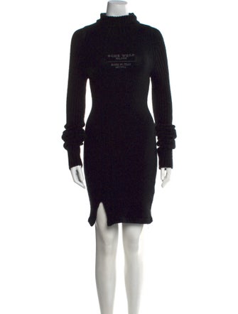 GCDS Turtleneck Mini Dress