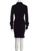 GCDS Turtleneck Mini Dress