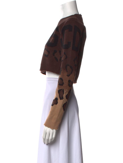 GCDS Wool Printed Sweater