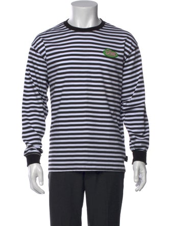 GCDS Striped Crew Neck T-Shirt
