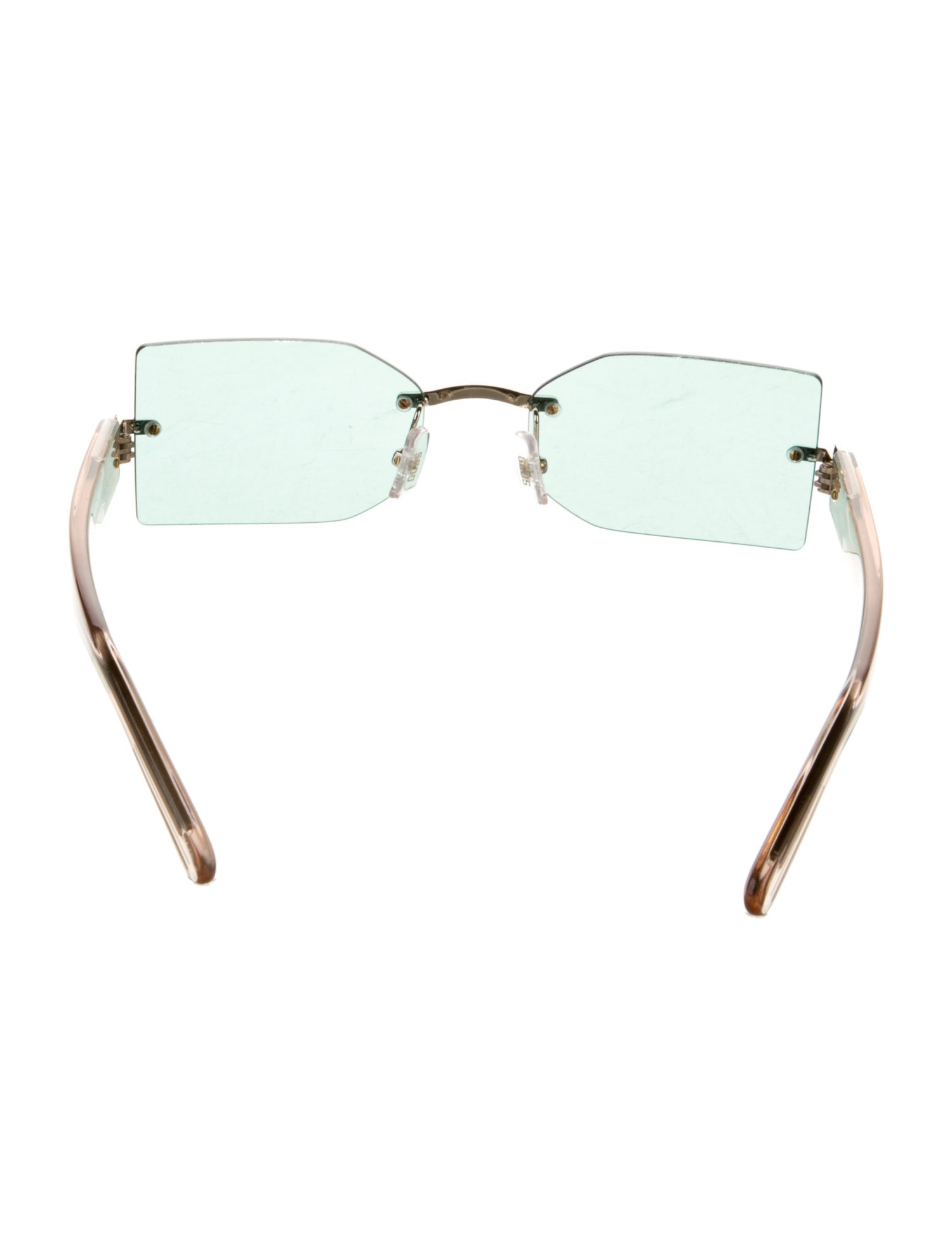 GCDS Square Tinted Sunglasses