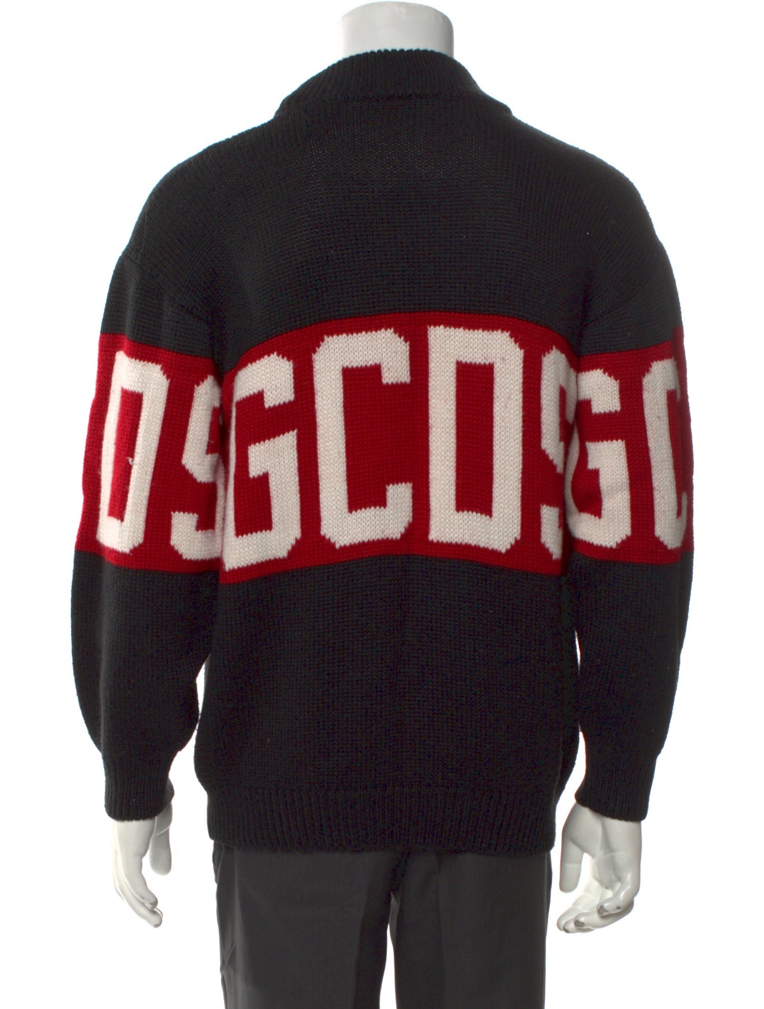 GCDS Graphic Print Crew Neck Pullover