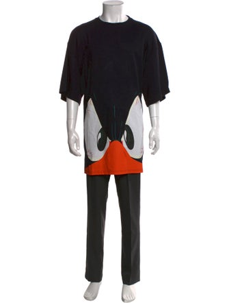 GCDS Printed Crew Neck T-Shirt