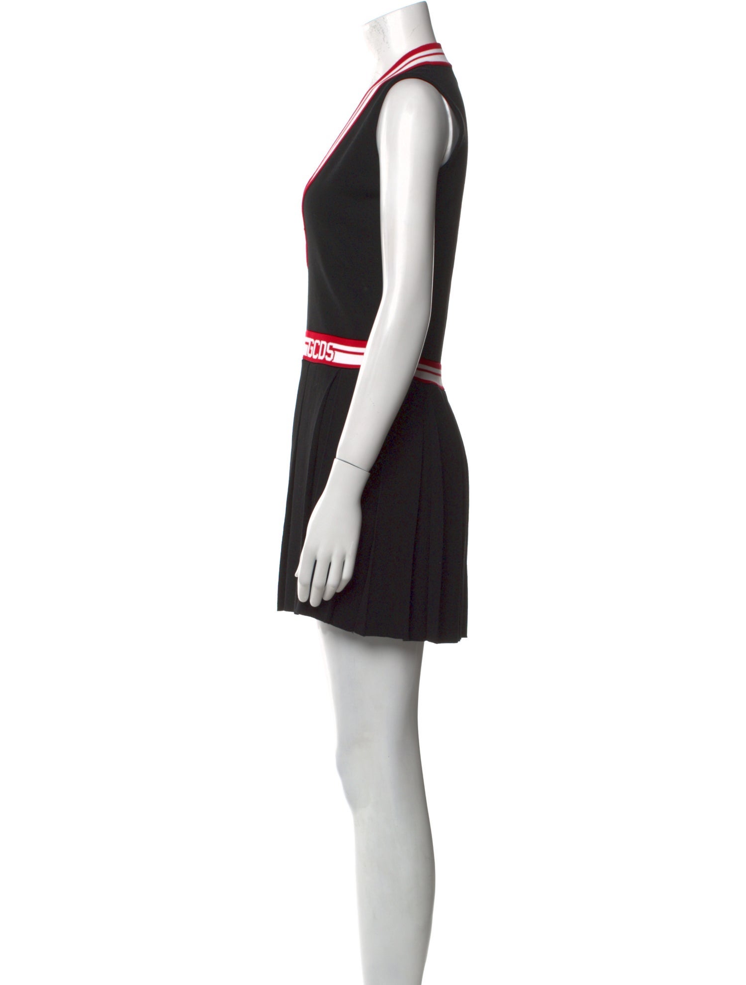 GCDS Striped Mini Dress