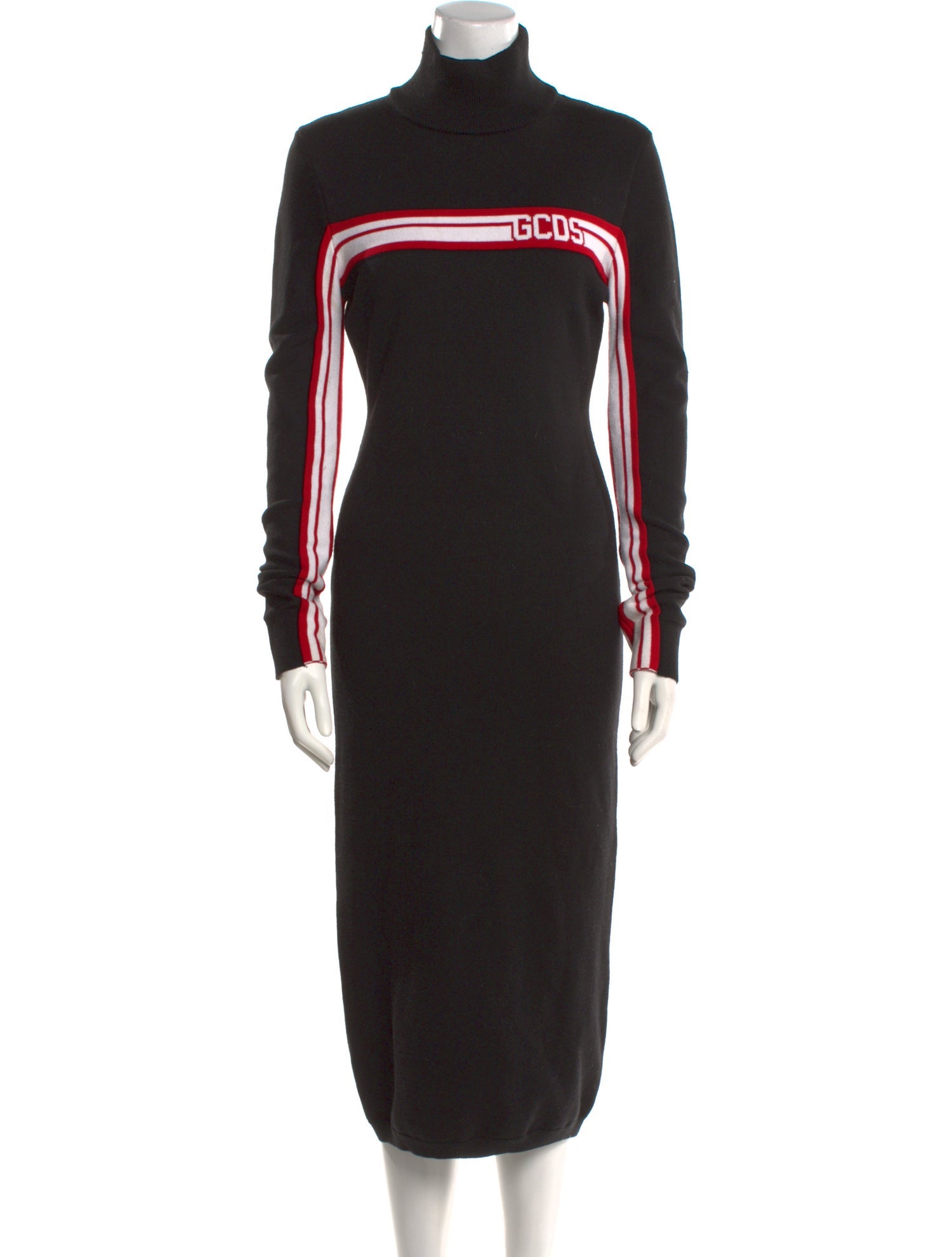 GCDS Turtleneck Long Dress