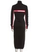 GCDS Turtleneck Long Dress