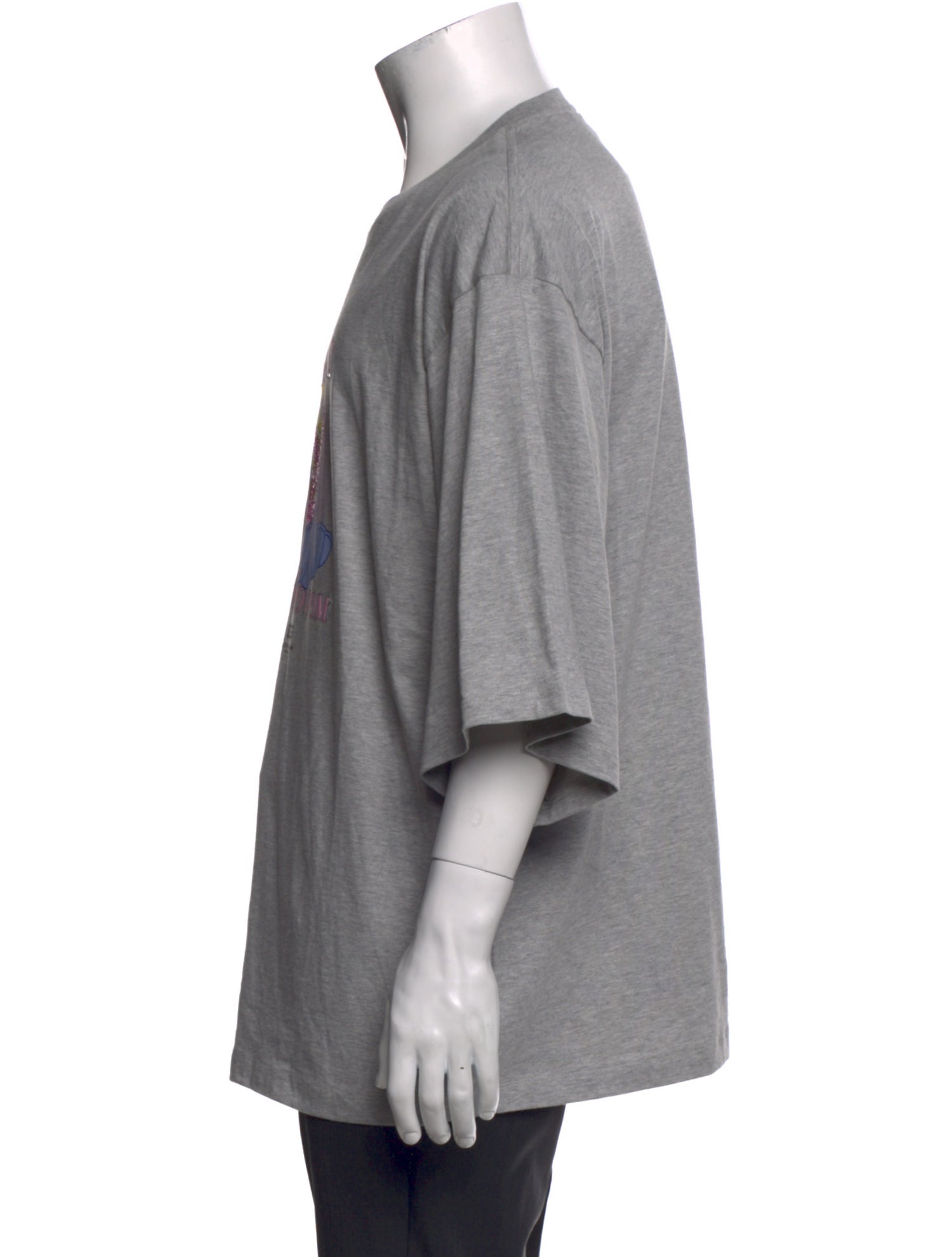 GCDS Graphic Print Crew Neck T-Shirt