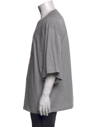 GCDS Graphic Print Crew Neck T-Shirt