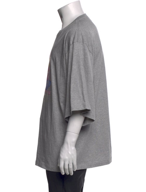 GCDS Graphic Print Crew Neck T-Shirt