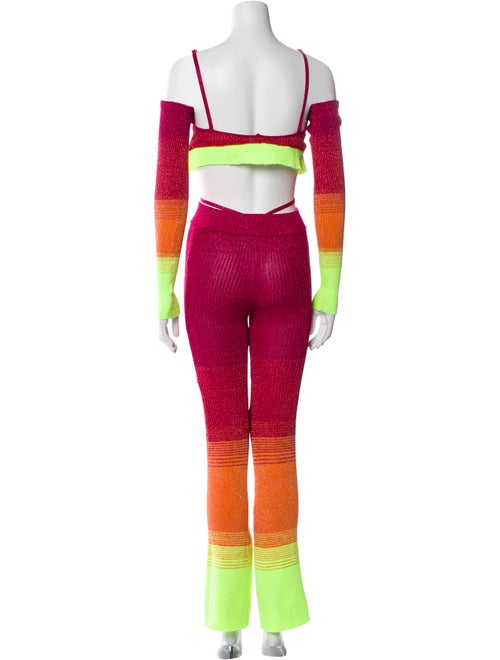 GCDS Colorblock Pattern Pant Set