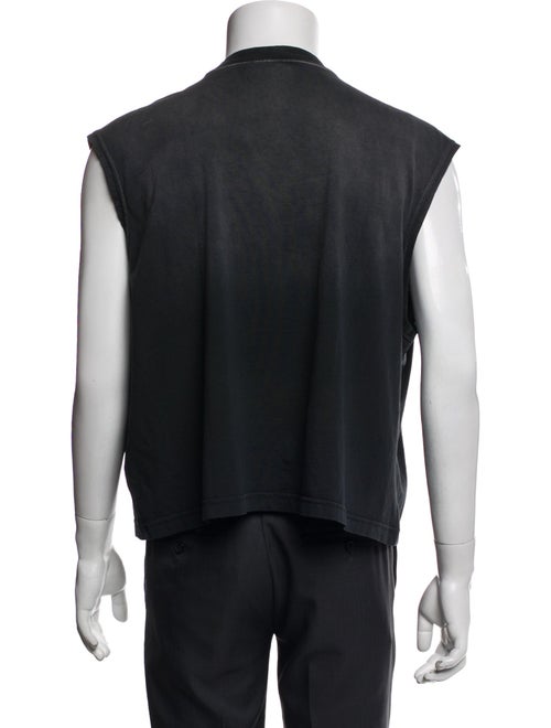 GCDS Graphic Print Sleeveless Shirt