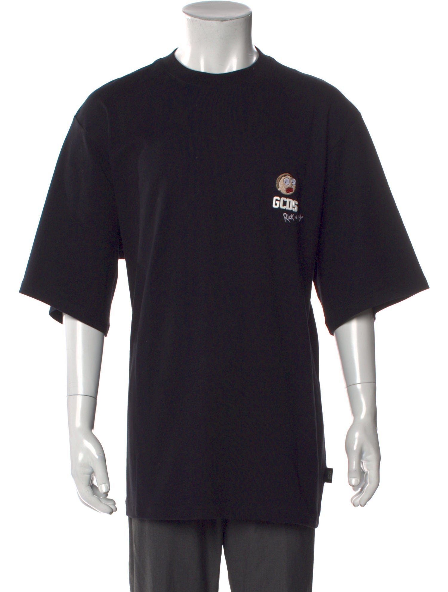 GCDS Graphic Print Crew Neck T-Shirt