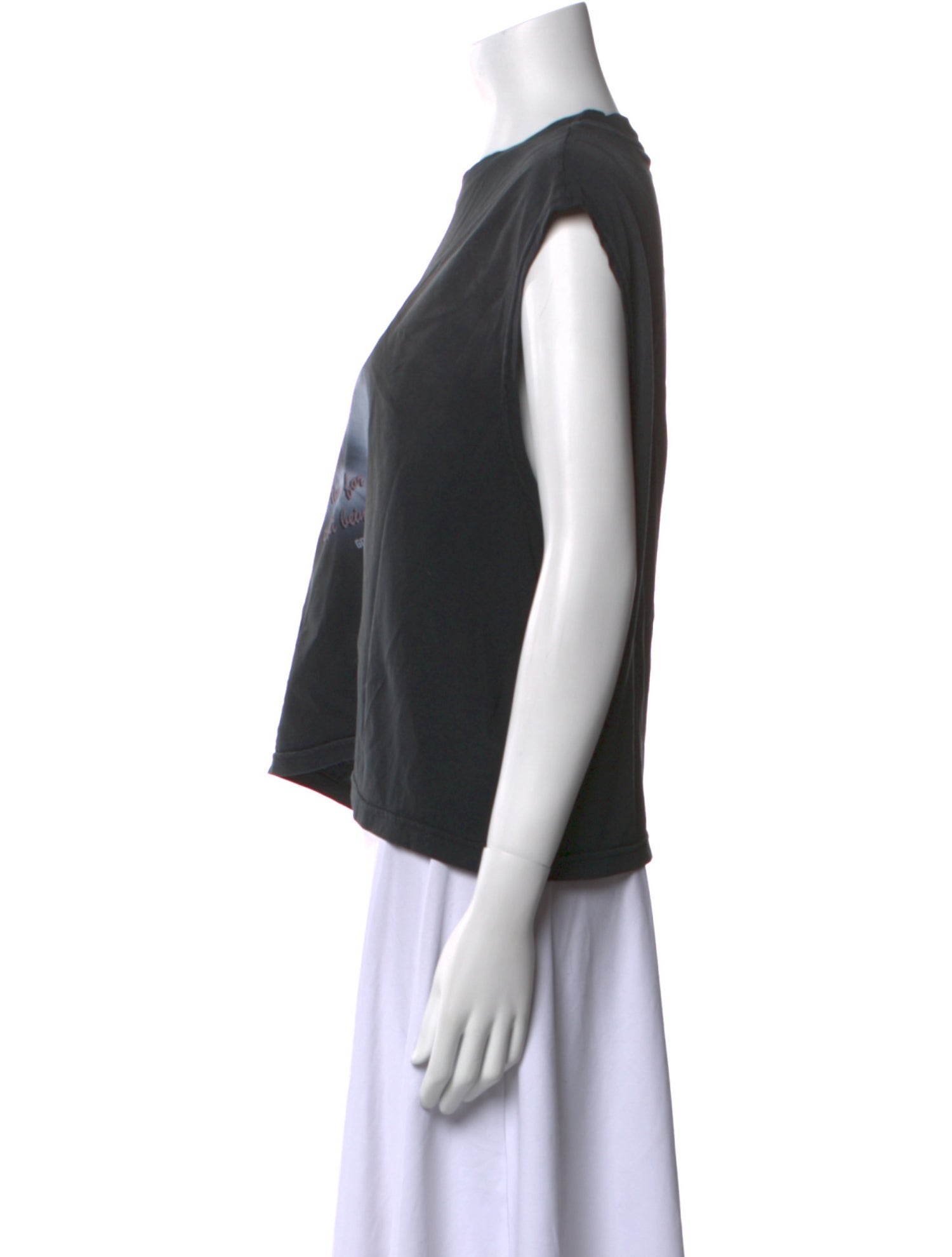 GCDS Graphic Print Crew Neck T-Shirt