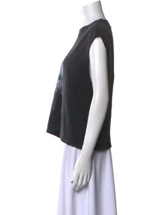 GCDS Graphic Print Crew Neck T-Shirt