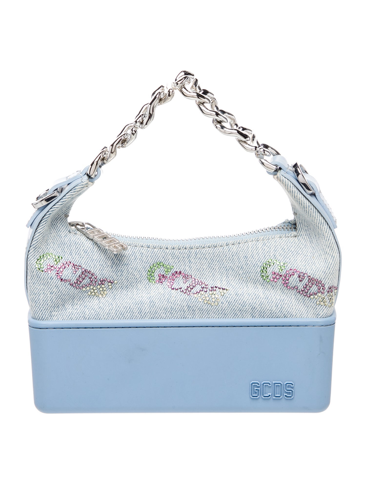 GCDS Denim Evening Bag