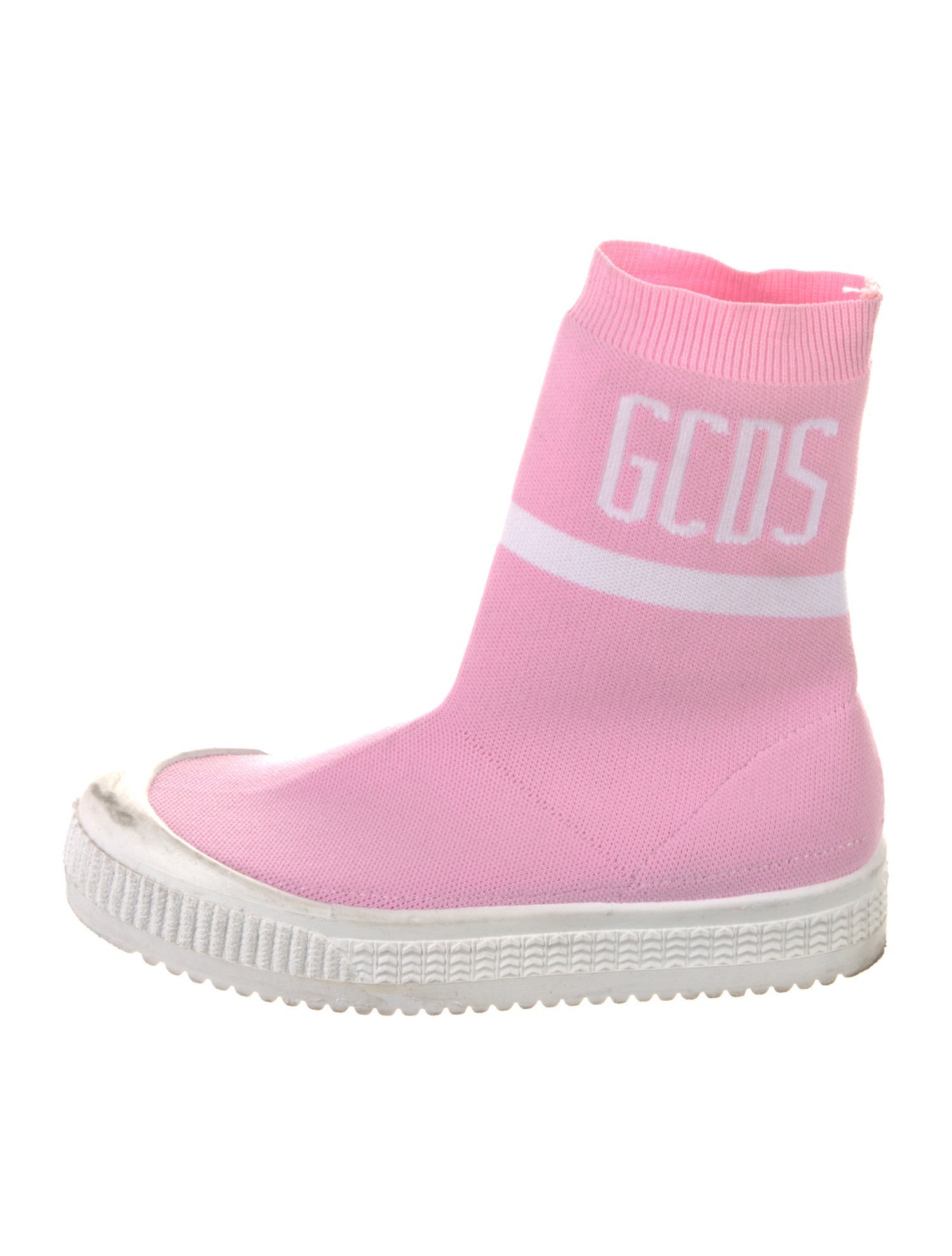GCDS Graphic Print Sock Boots