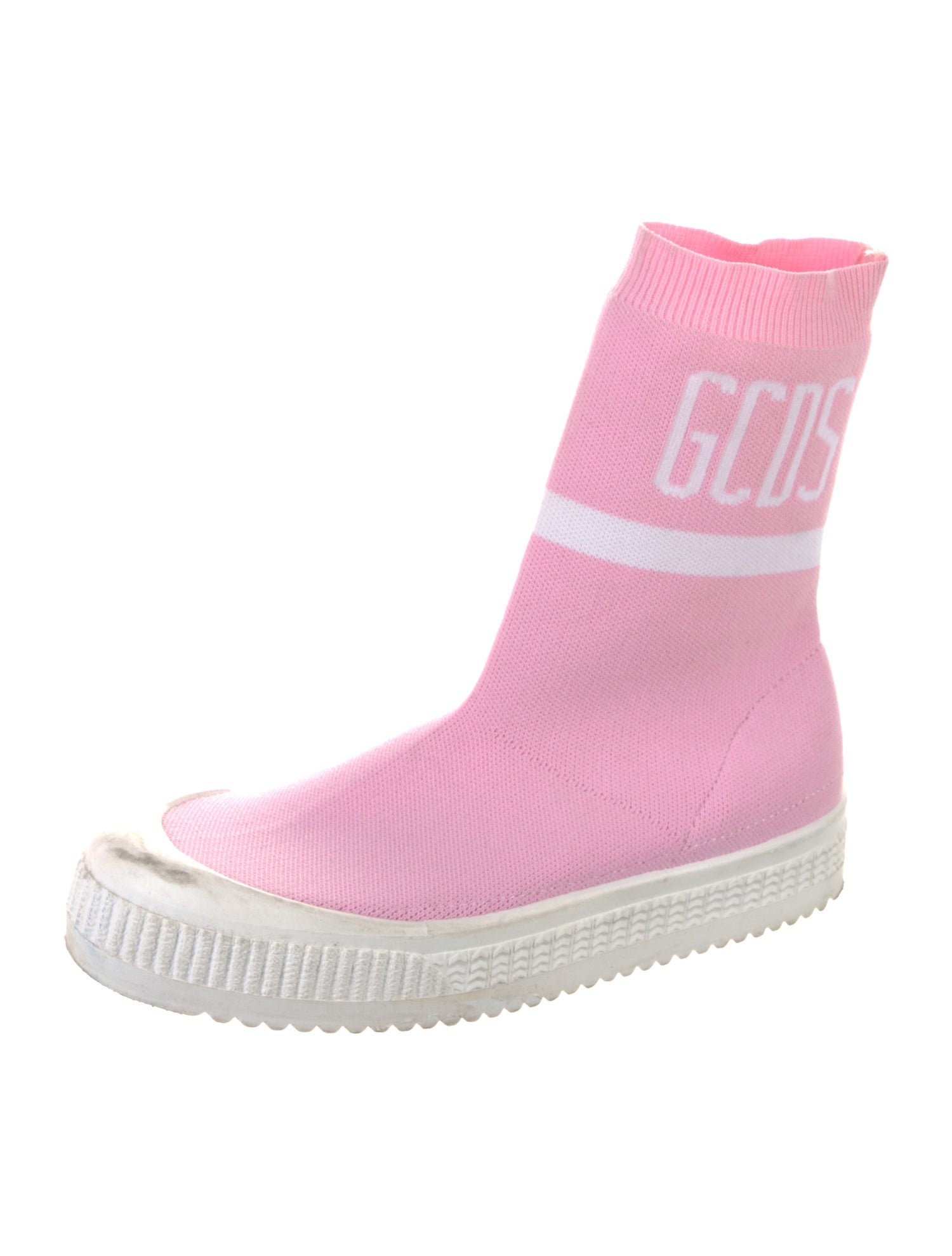 GCDS Graphic Print Sock Boots