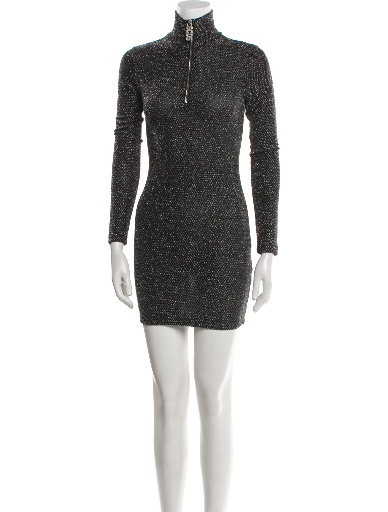 GCDS Turtleneck Mini Dress