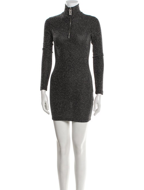 GCDS Turtleneck Mini Dress