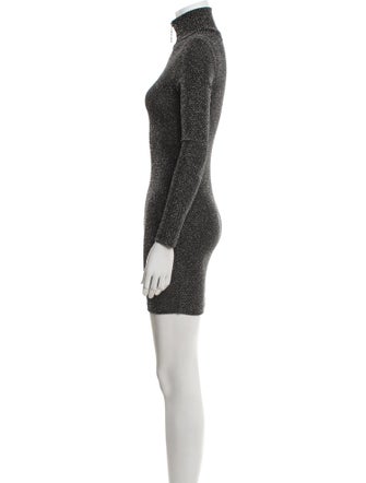 GCDS Turtleneck Mini Dress