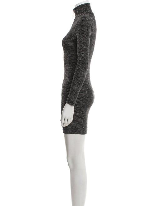GCDS Turtleneck Mini Dress
