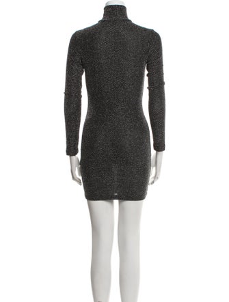 GCDS Turtleneck Mini Dress