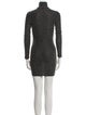 GCDS Turtleneck Mini Dress
