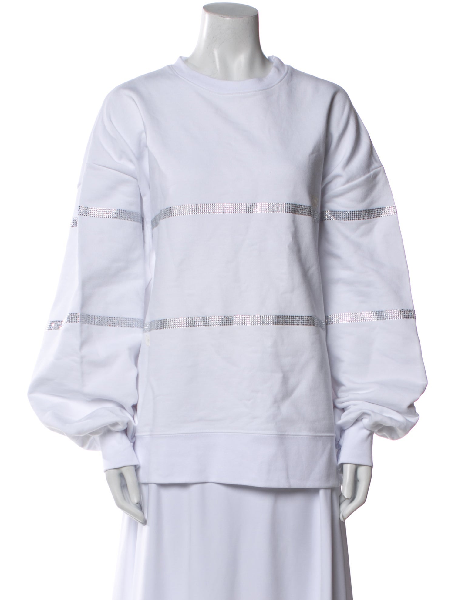 GCDS Crew Neck Long Sleeve Sweatshirt