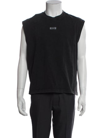 GCDS Graphic Print Scoop Neck T-Shirt